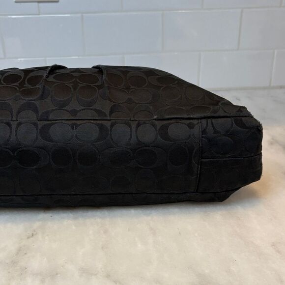 Coach Ashley Signature “C” Logo Sateen Carry-All - Picture 7 of 16